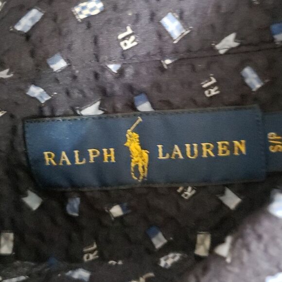 Ralph Lauren Seersucker Button Down Shirt - Picture 3 of 8